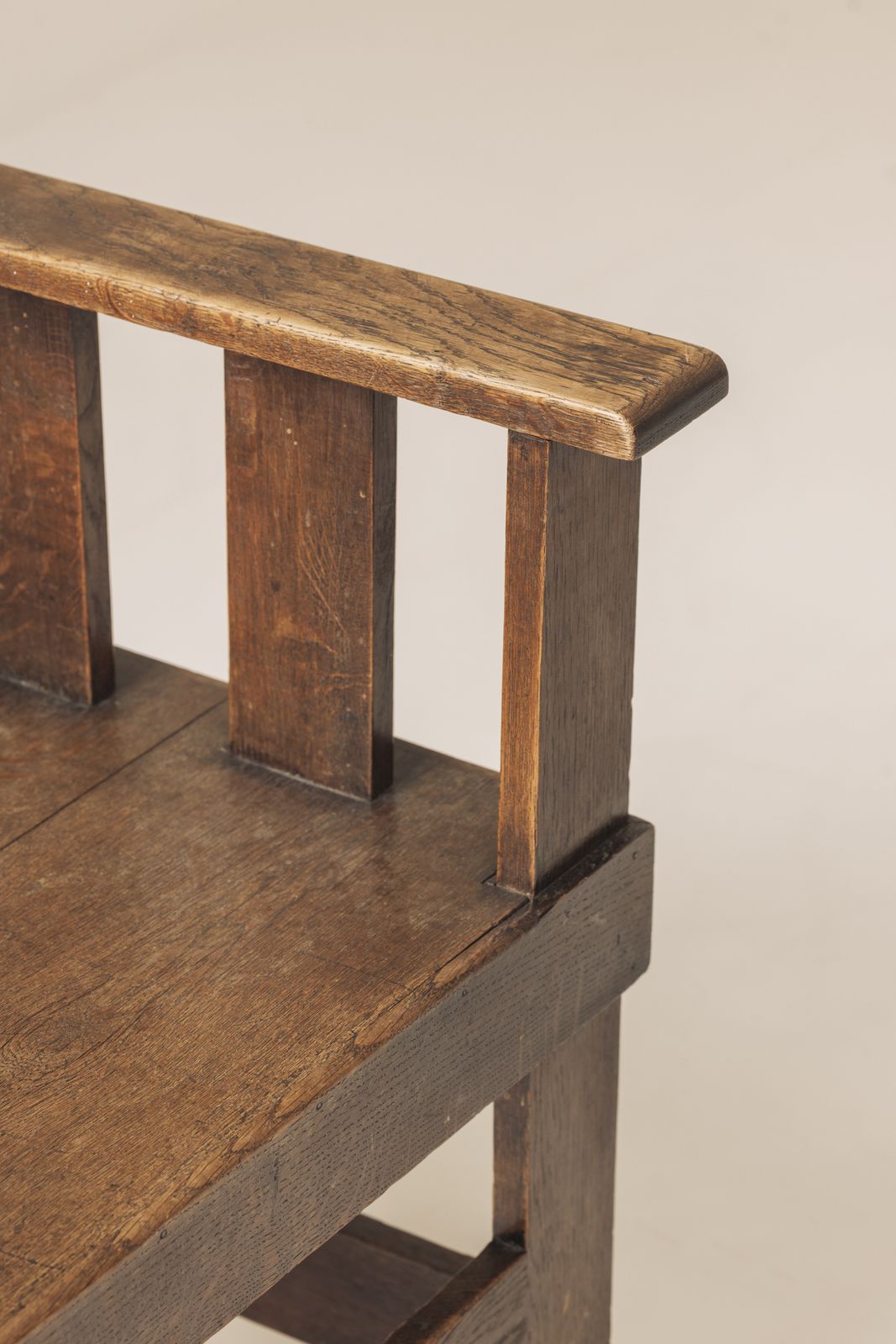 Rare French Armchair In Said Oak, Early 1930s. photo vintage