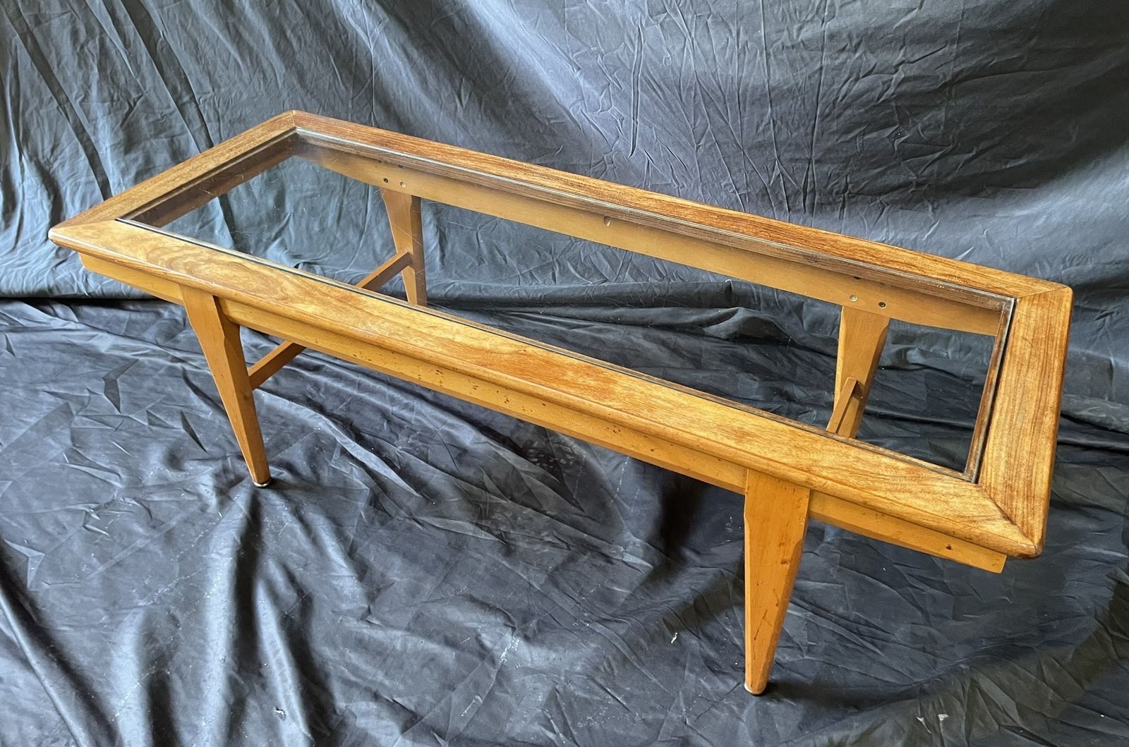 Mid Century Teak & Glass Coffee Table – G Plan Fresco Style, 1960s photo for sale
