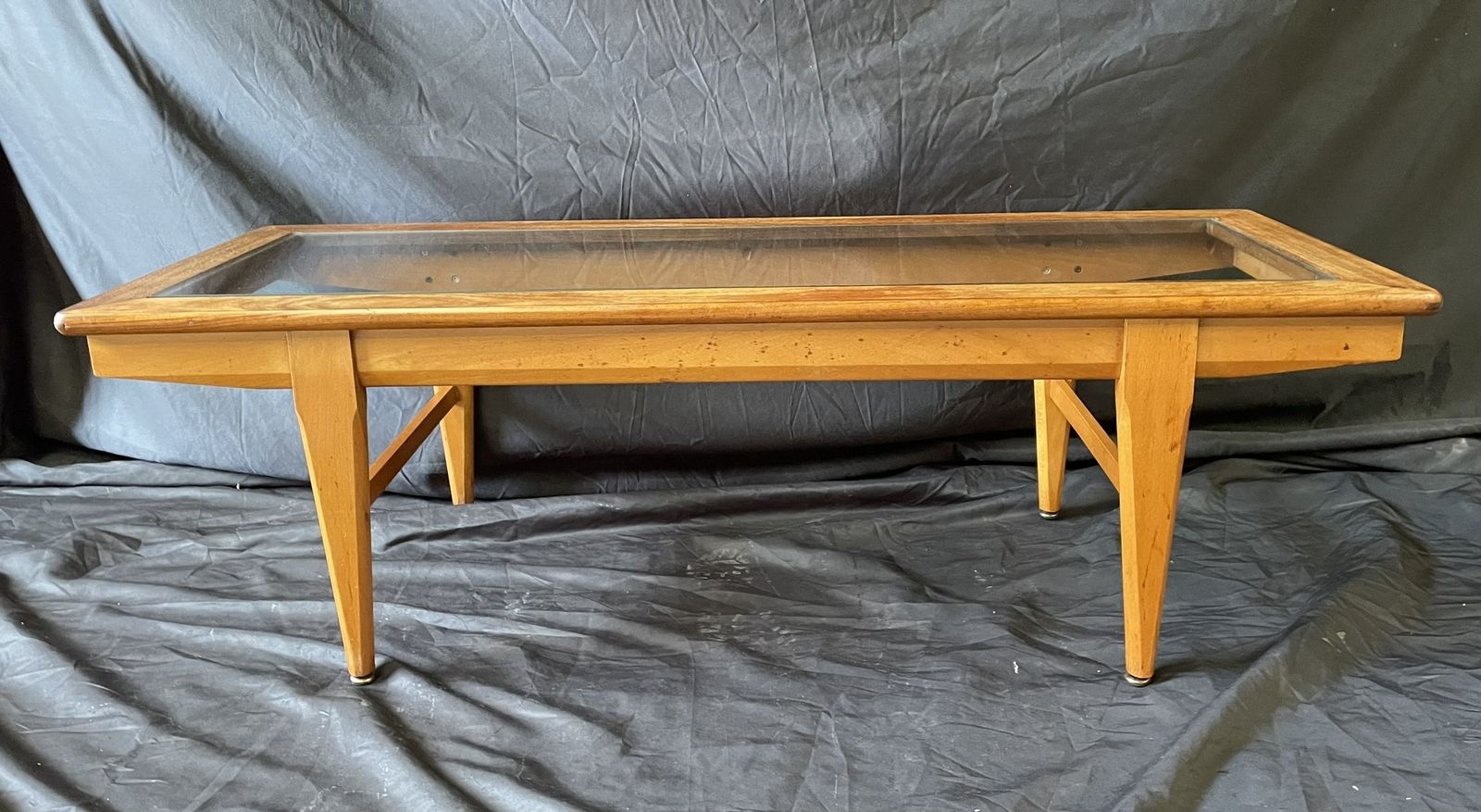 Furniture Mid Century Teak & Glass Coffee Table – G Plan Fresco Style, 1960s photo