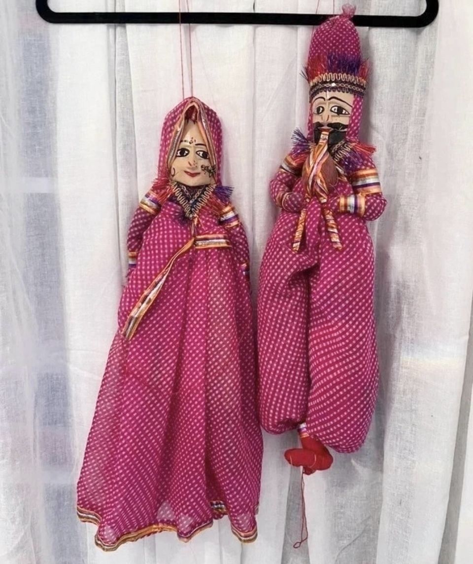 Kathputli Puppets, Made By Indian Crafts People In India photo furniture