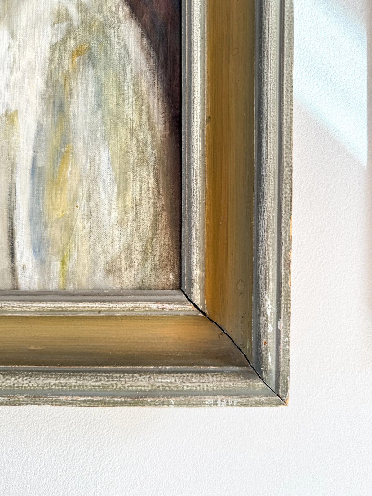 photo furniture Portrait, Oil On Canvas, Signed T. Nilsson, 1938