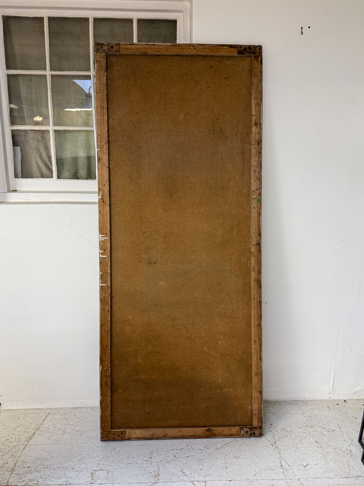 photo furniture Large Antique French Advertising Sign