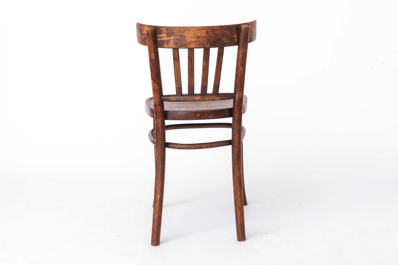 Vintage Stoel Jaren 1950 Duitsland, Beukenhout, Mid Century Houten Stoel, Eetkamerstoel Of Accentstoel photo buy