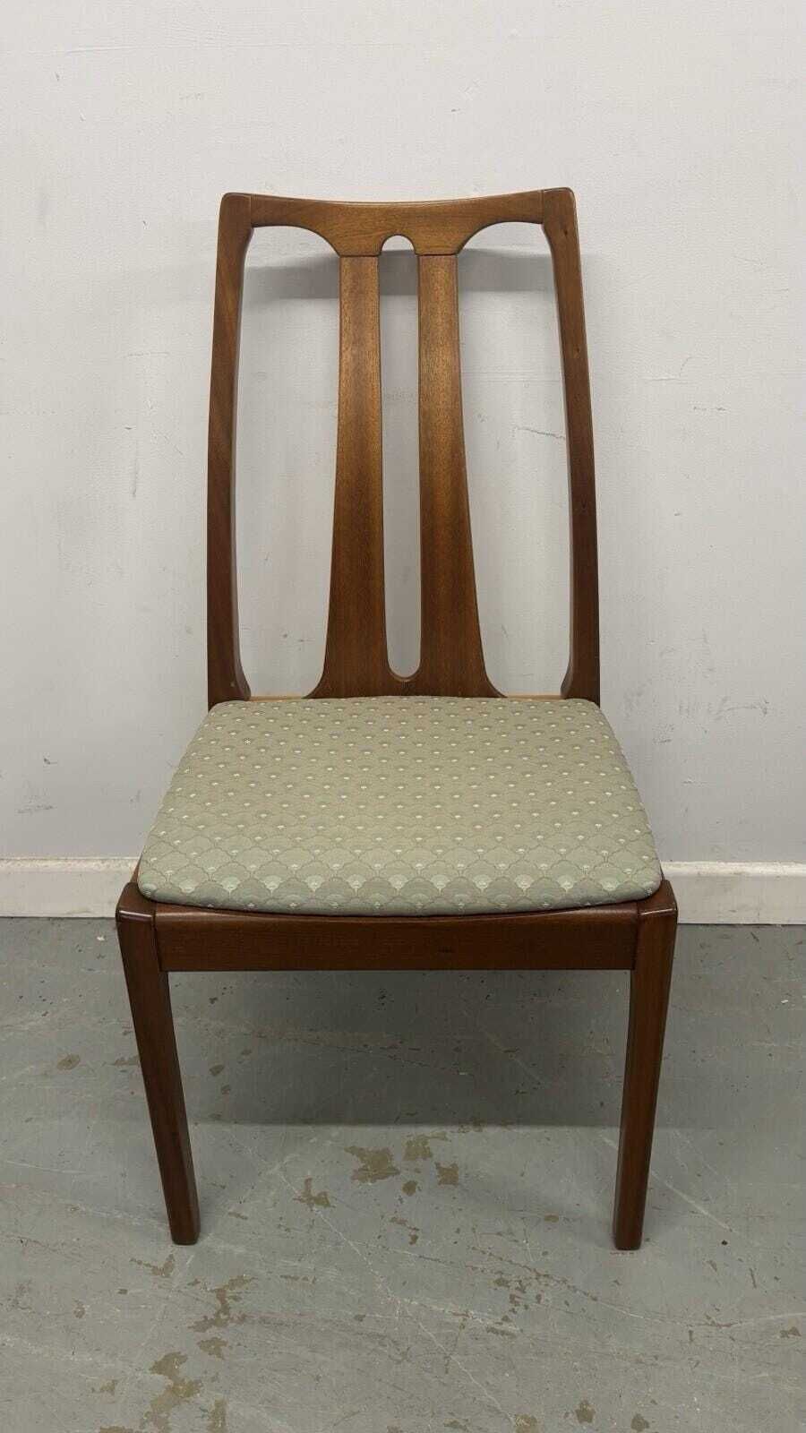 Set Of 6 Parker Knoll Dining Chairs – Mid Century Chairs, Vintage Dining Room Seating photo Furniture