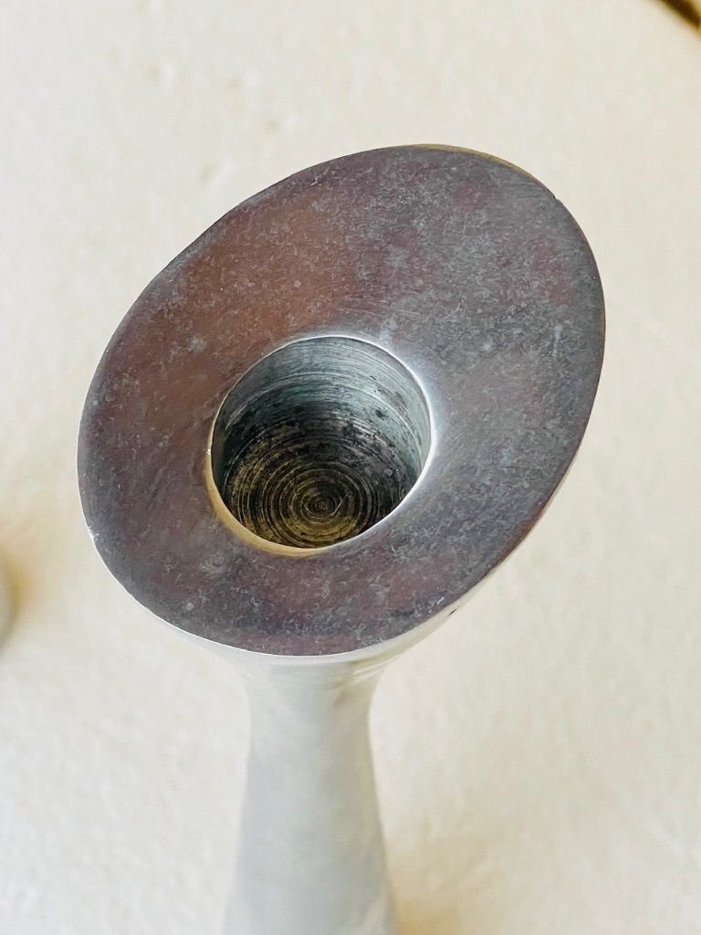 photo for sale Vintage, Danish Modern Candlesticks By Broste Copenhagen, Set Of 2, Circa 1980's