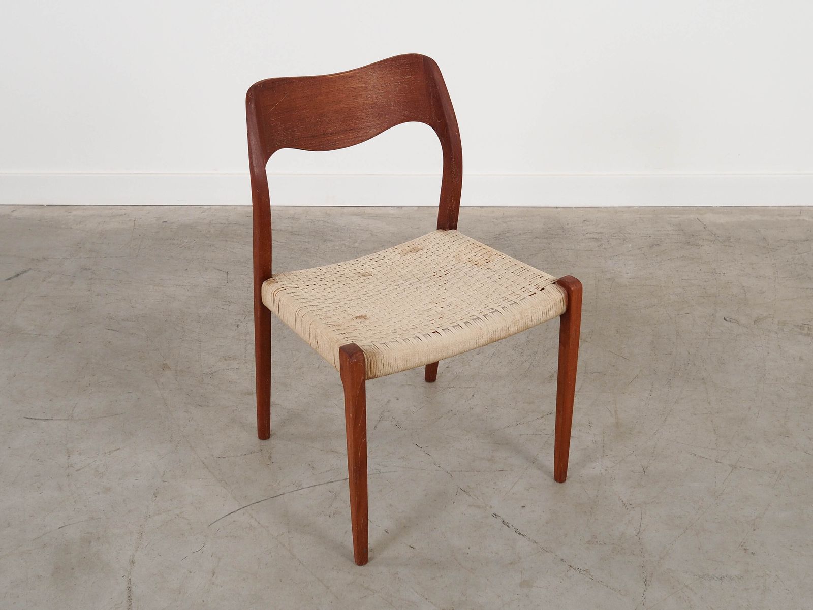 Teak Chair, Danish Design, 1960s, Designer: Niels Otto Møller photo furniture