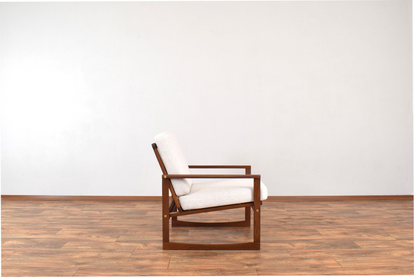 Mid Century Danish Teak Lounge Chair, 1960s. photo for sale