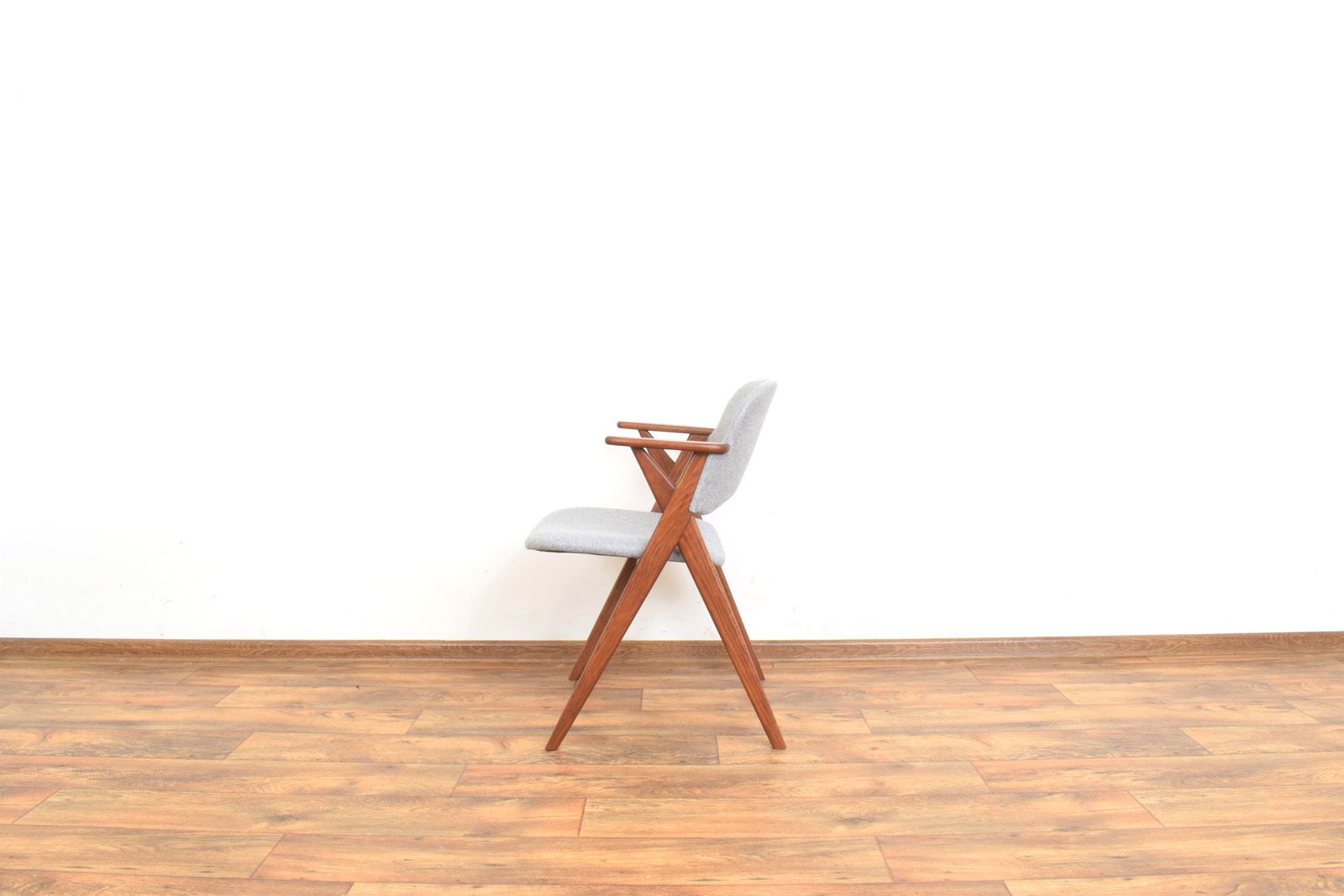 Mid Century Swedish Oak Dining Chair From Broderna Johansson, 1960s. photo Furniture