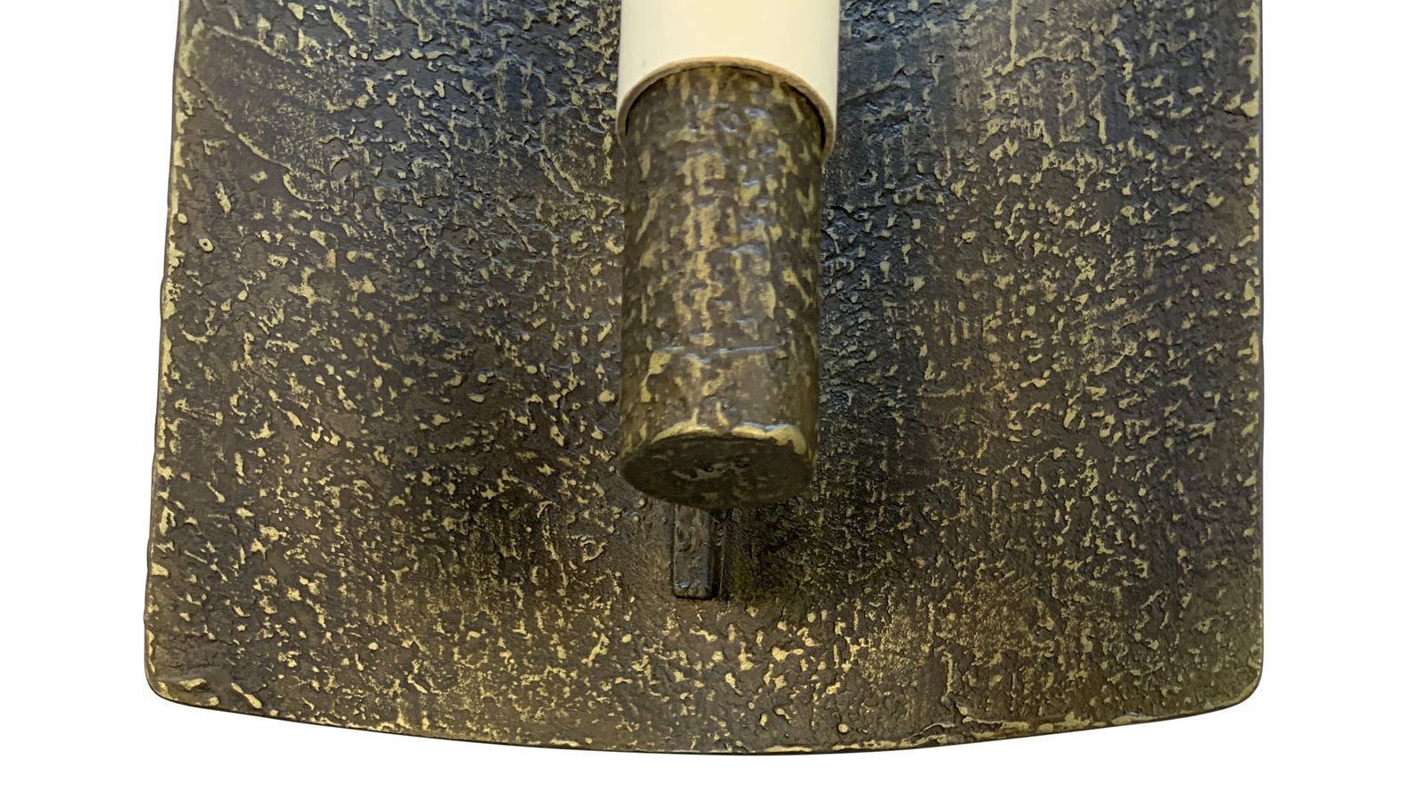 A Set Of Four French Wall Sconces In A Beaten Brass Finish photo 1416.0