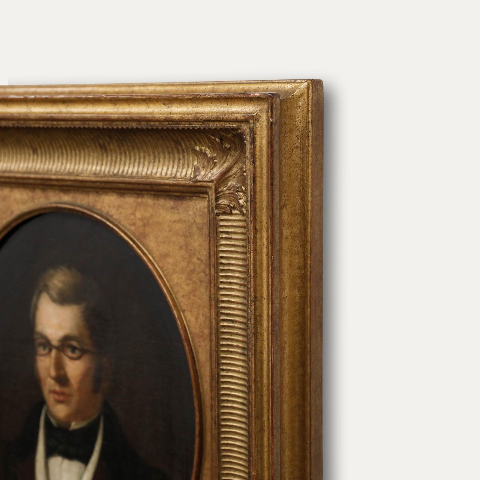 Framed 19th Century Oil Portrait Of A Gentleman photo 595.0