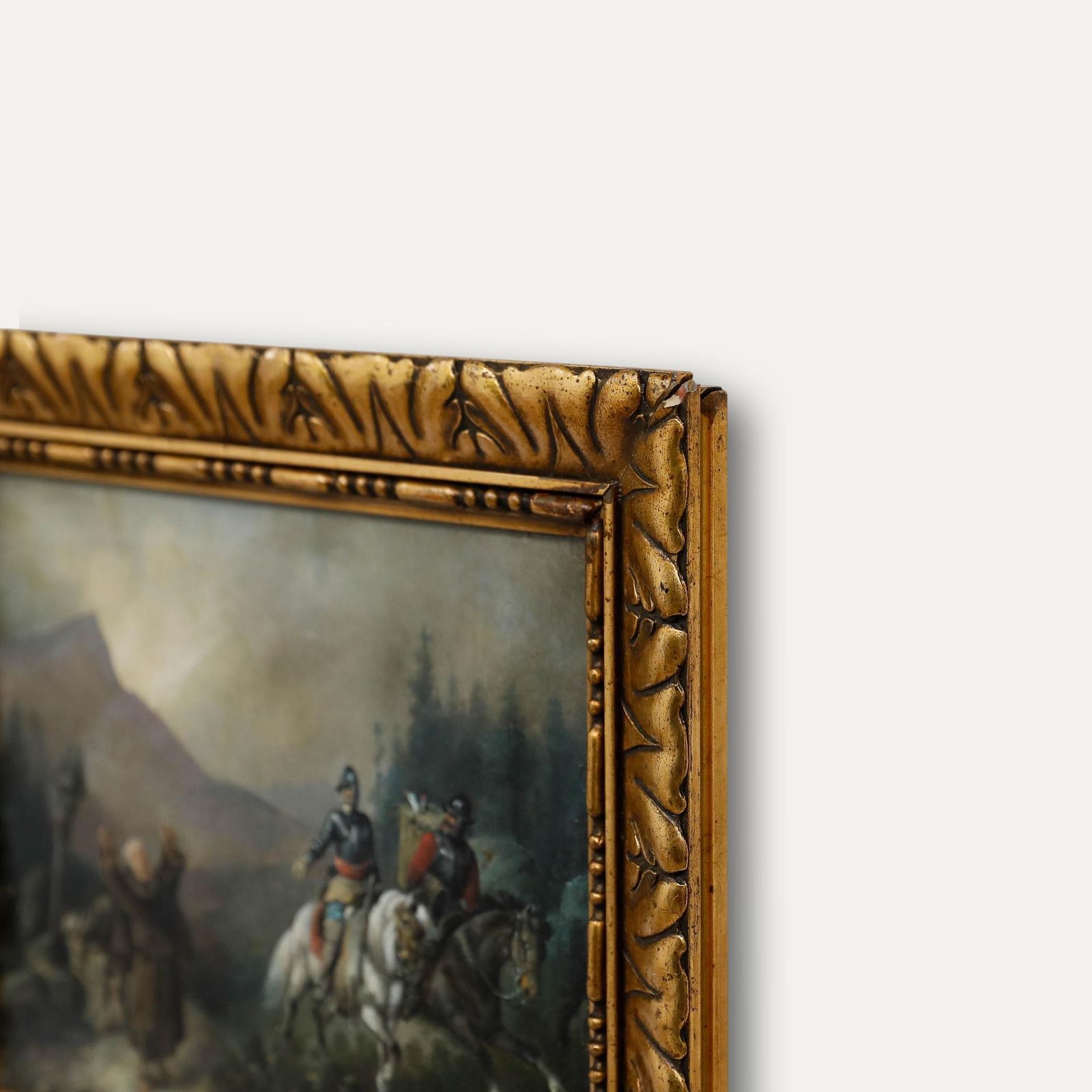 After Meno Mühlig (1823 1873) Late 19th Century Oil, Lenny At The Pass photo vinterior