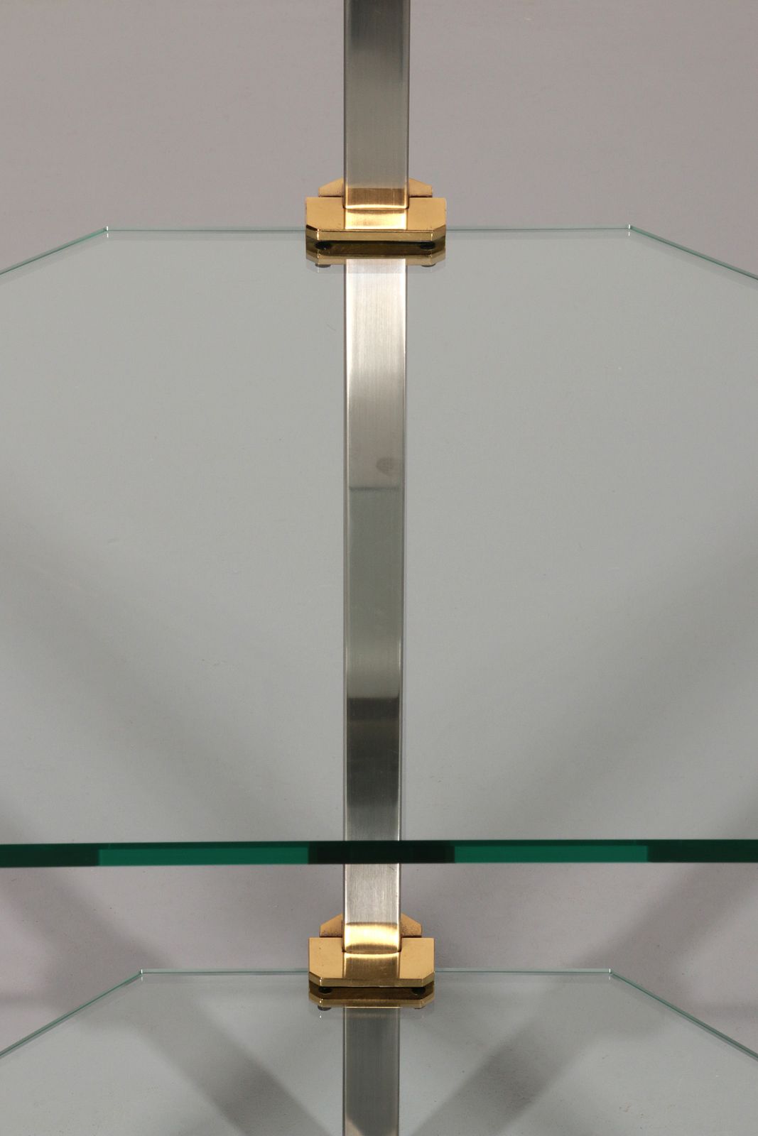 Peter Ghyczy 1970 Corner Cabinet – Iconic Stainless Steel & Aluminum Model R16 photo buy