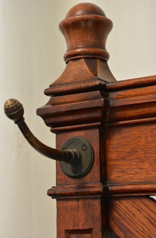 photo furniture English Victorian Gothic Coat Stand Oak Hall Stand In The Manner Of Pugin