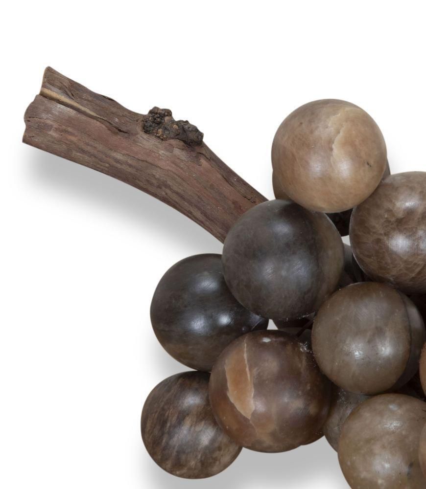 19th Century Italian Alabaster And Marble Grapes photo for sale