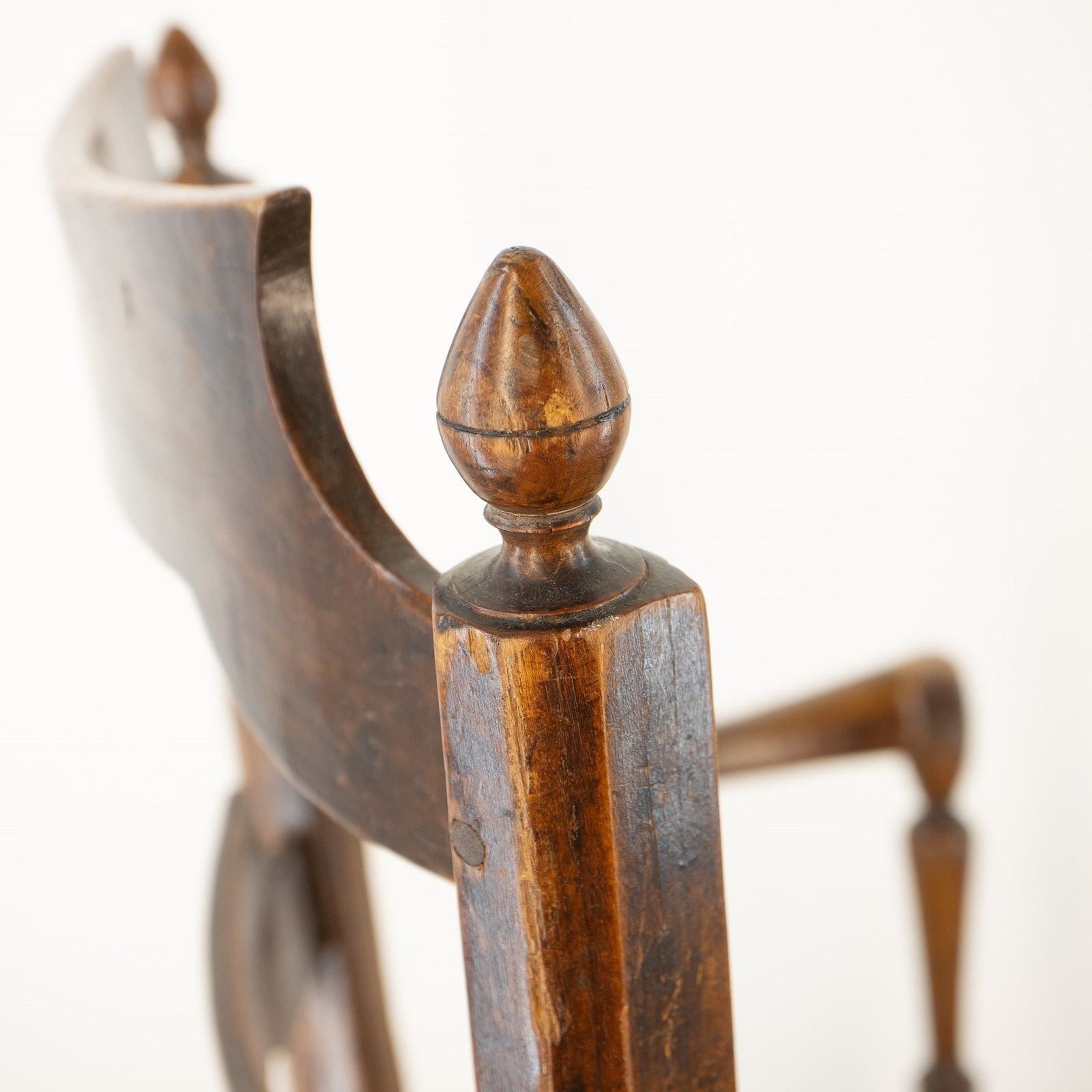 photo vinterior 18c French Country Chair With New Rush Seat