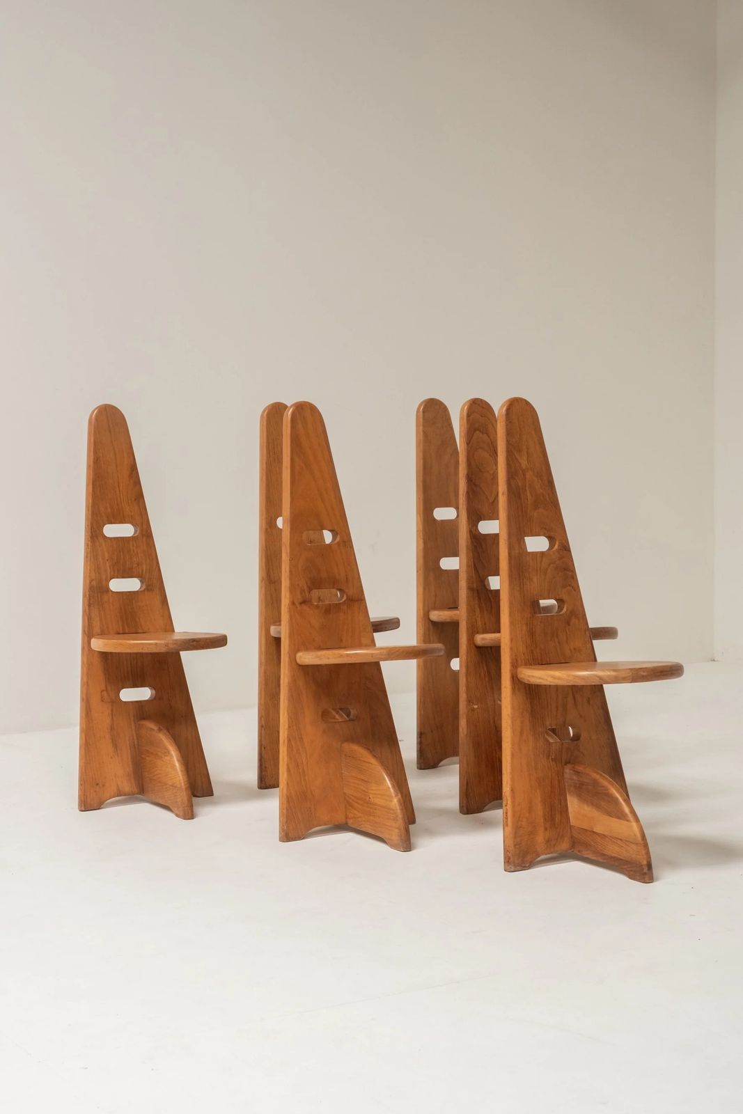 Set Of Six Chairs In The Style Of Gijs Boelaars photo Furniture