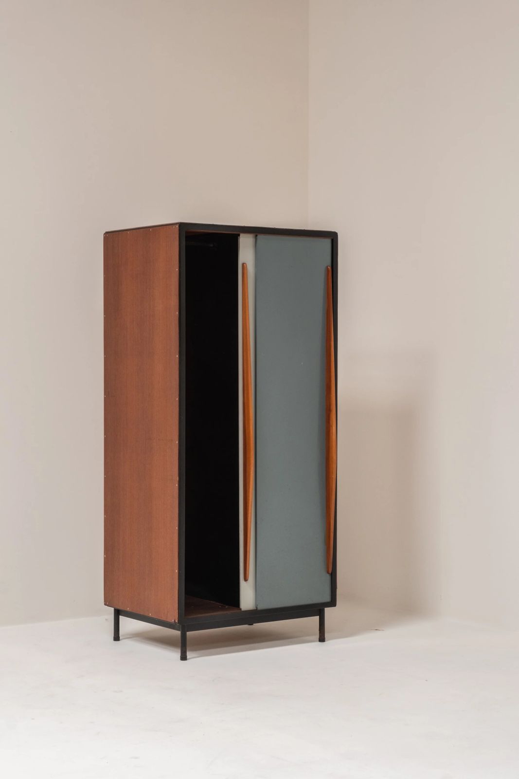 Wardrobe Cabinet By Van Der Meeren, Belgium, 1950s–60s photo for sale