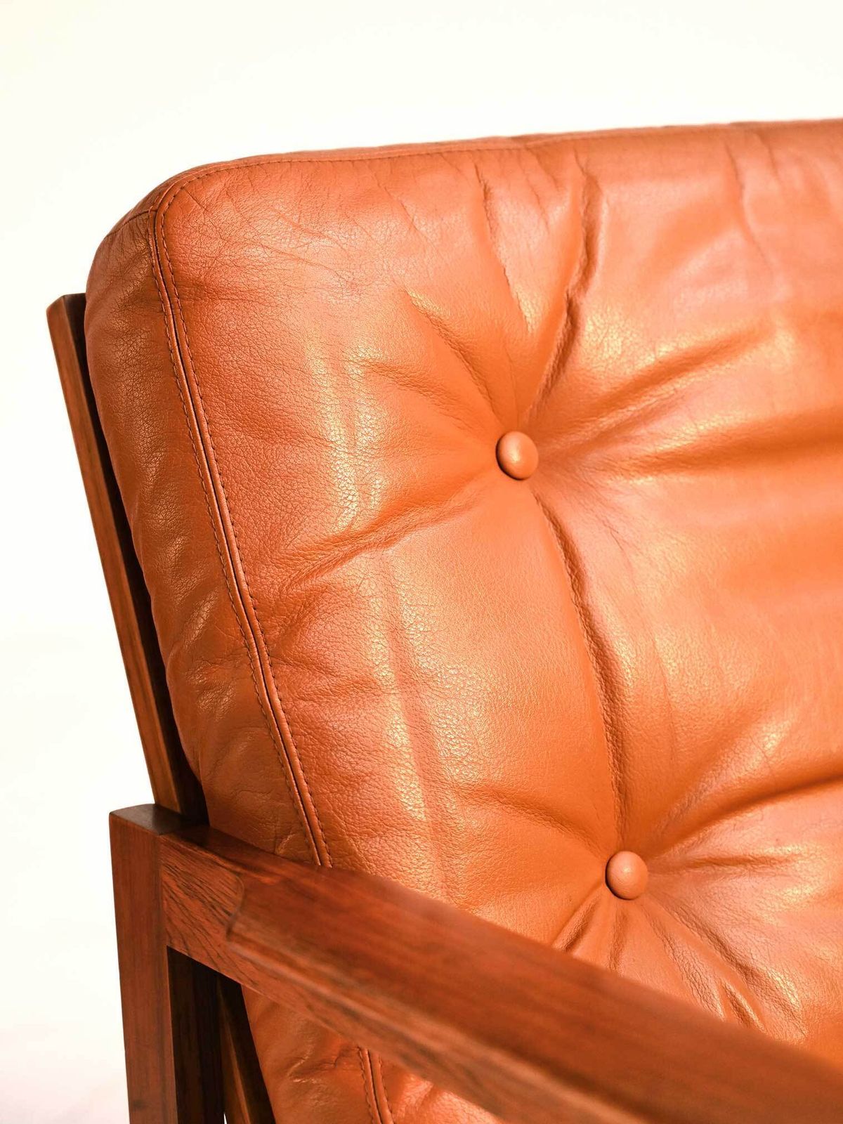 photo furniture Illum Wikkelsø “Capella” Armchairs, Denmark, 1960s