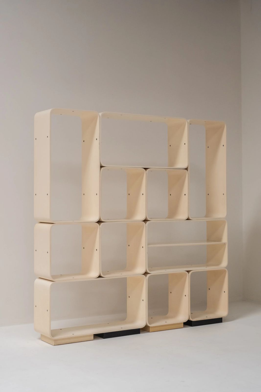 photo vinterior Modular Bookcase / Room Divider By Carlo De Carli For Fiarm, Italy, 1970s