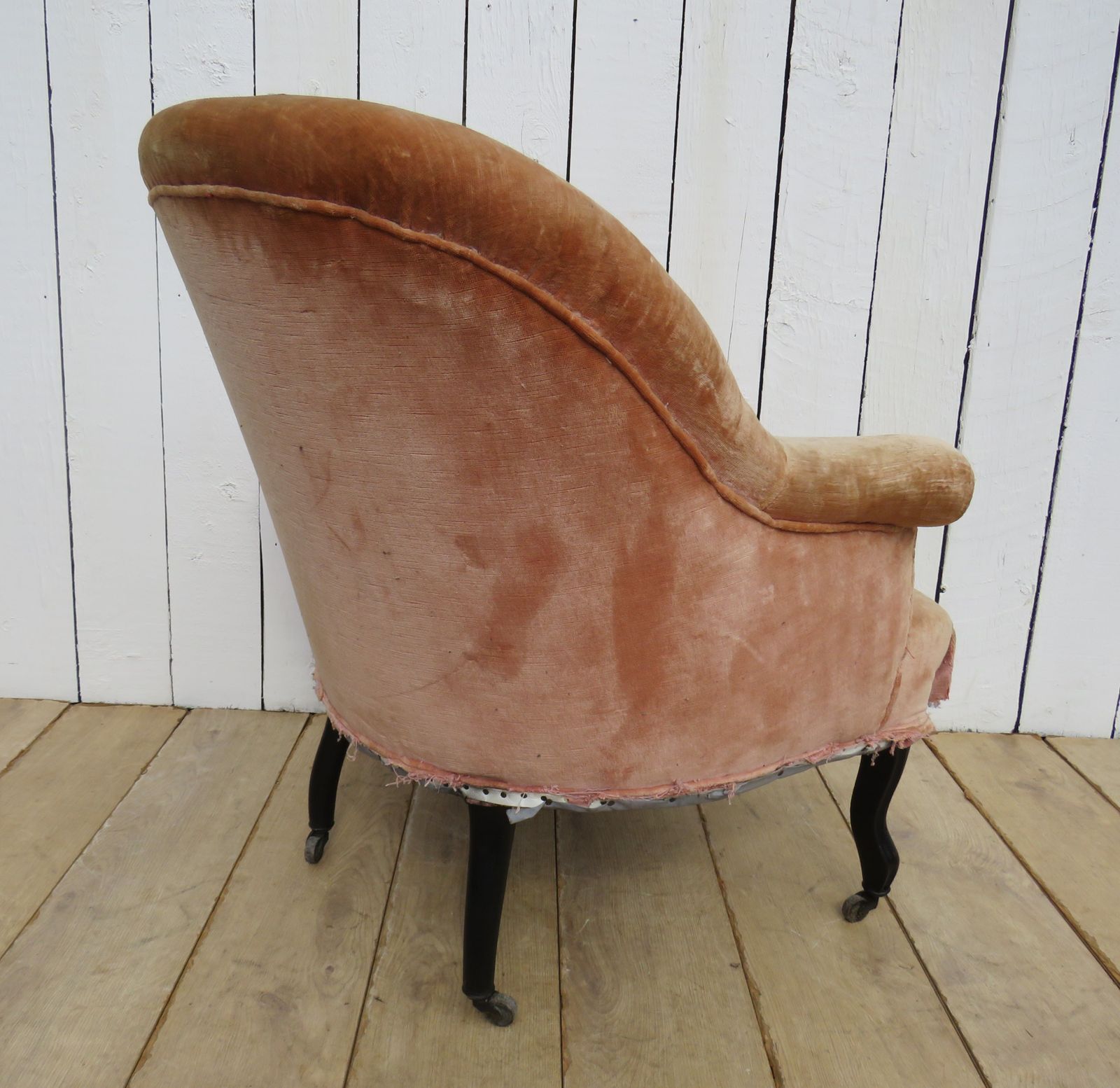 Antique Napoleon III Tub Armchair photo for sale
