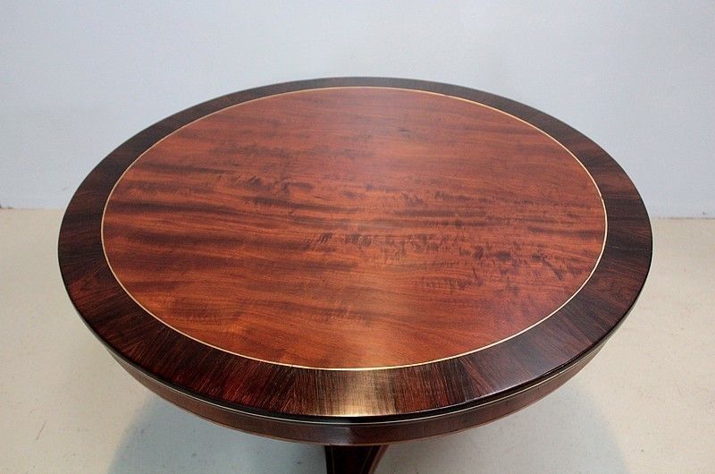 Restoration Pedestal Mahogany 19th photo for sale