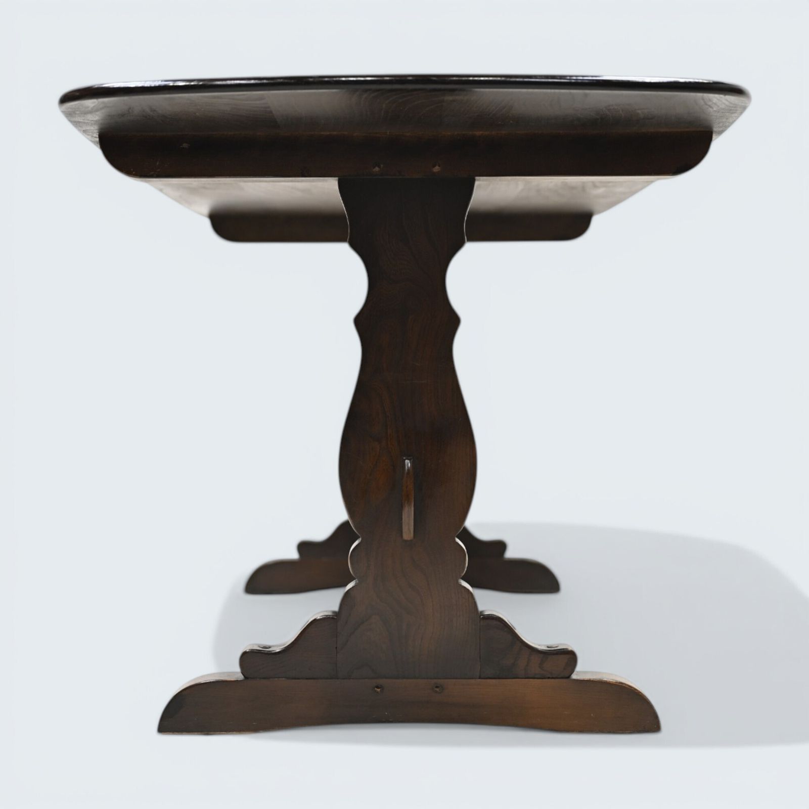 photo for sale Ercol Refectory Plank Top Dining Table Traditional Finish #155 Free Uk Delivery