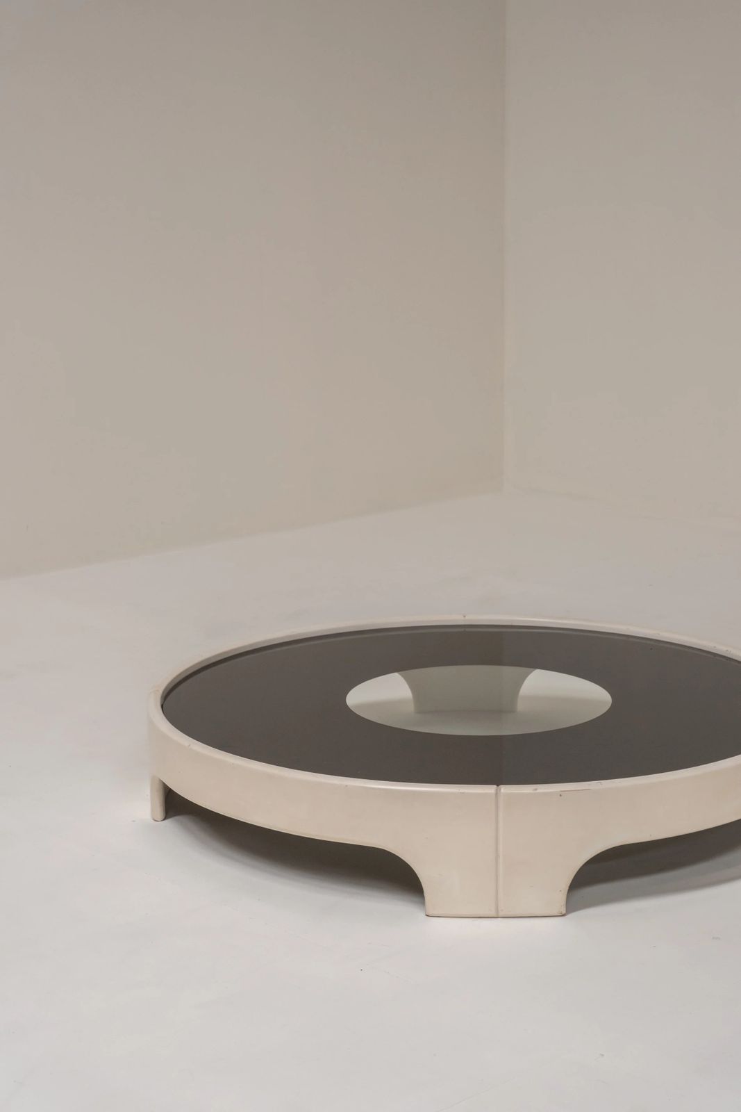 Tito Agnoli Circular Coffee Table, Italy 70s photo Furniture