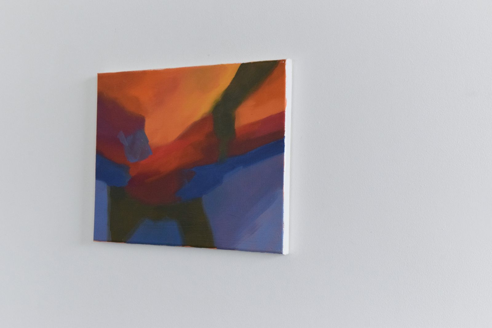 Contemporary Original Small Abstract Acrylic On Canvas Painting By Jim Ridout photo vinterior
