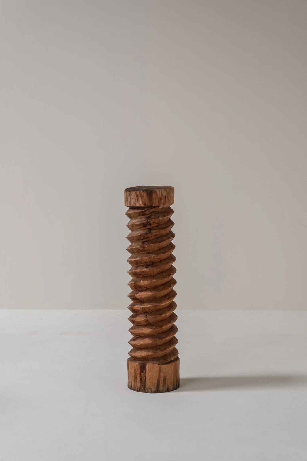Home Decor Pair Of Vintage Wooden Wine Screws, France photo