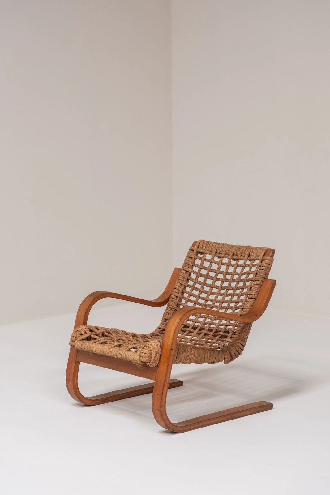 Lounge Chairs, Early Aalto Production For Stylclair, France, 1930s photo vintage