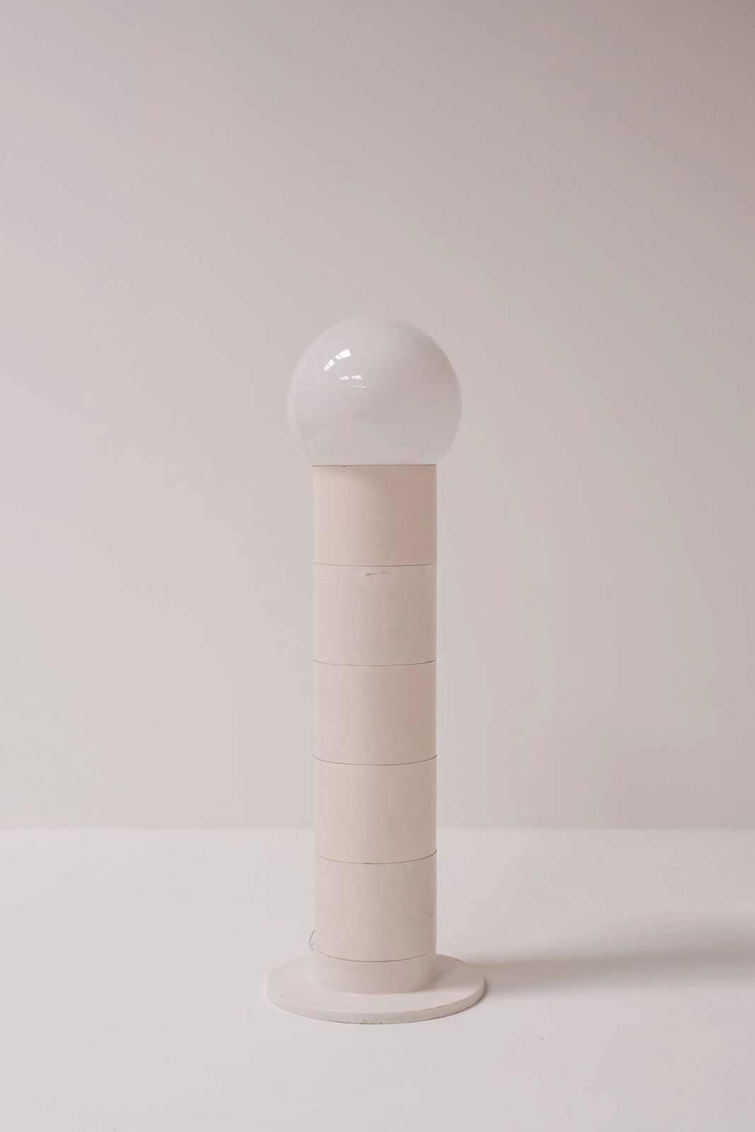 Floorlamp Glass And Fiberglass 1970