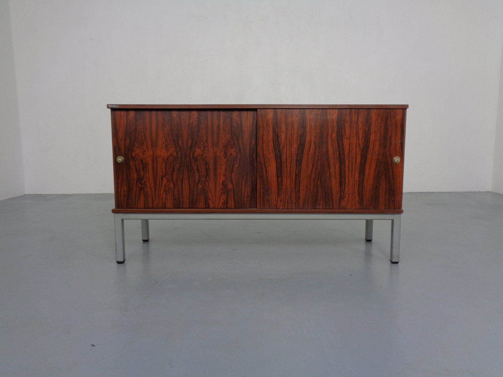 Small Laminated Sideboard In Rosewood Finish From Waiko, Germany, 1970s photo furniture