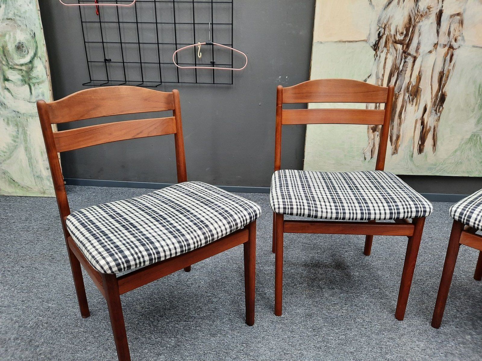 Danish Dining Chairs In Teak From Boltinge Møbelfabrik, 1960s, Set Of 4 photo 1174.0