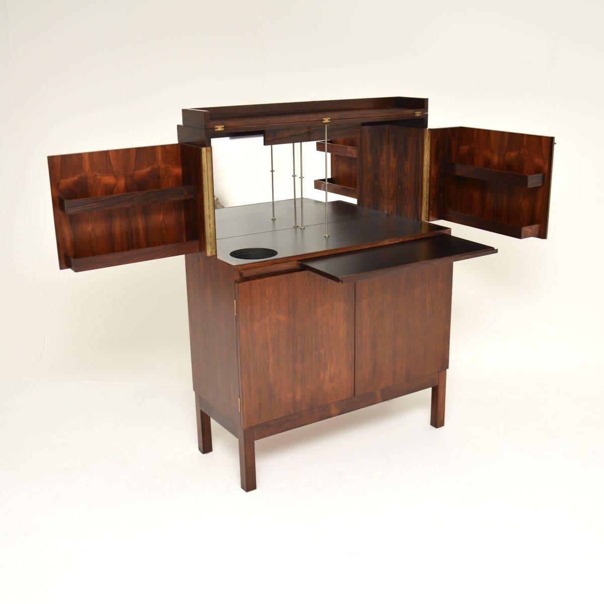 Vintage Scandinavian Rosewood Drinks Cabinet By Torbjorn Afdal