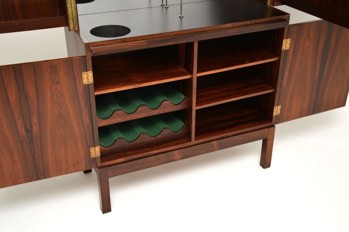 Vintage Scandinavian Rosewood Drinks Cabinet By Torbjorn Afdal photo 1885.0