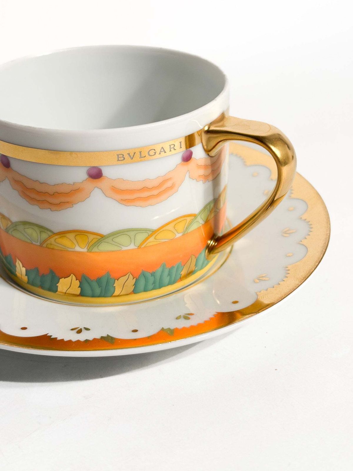 Teacup From The 'Dolci Déco' Collection By Bulgari For Rosenthal, 1990s photo Home Decor