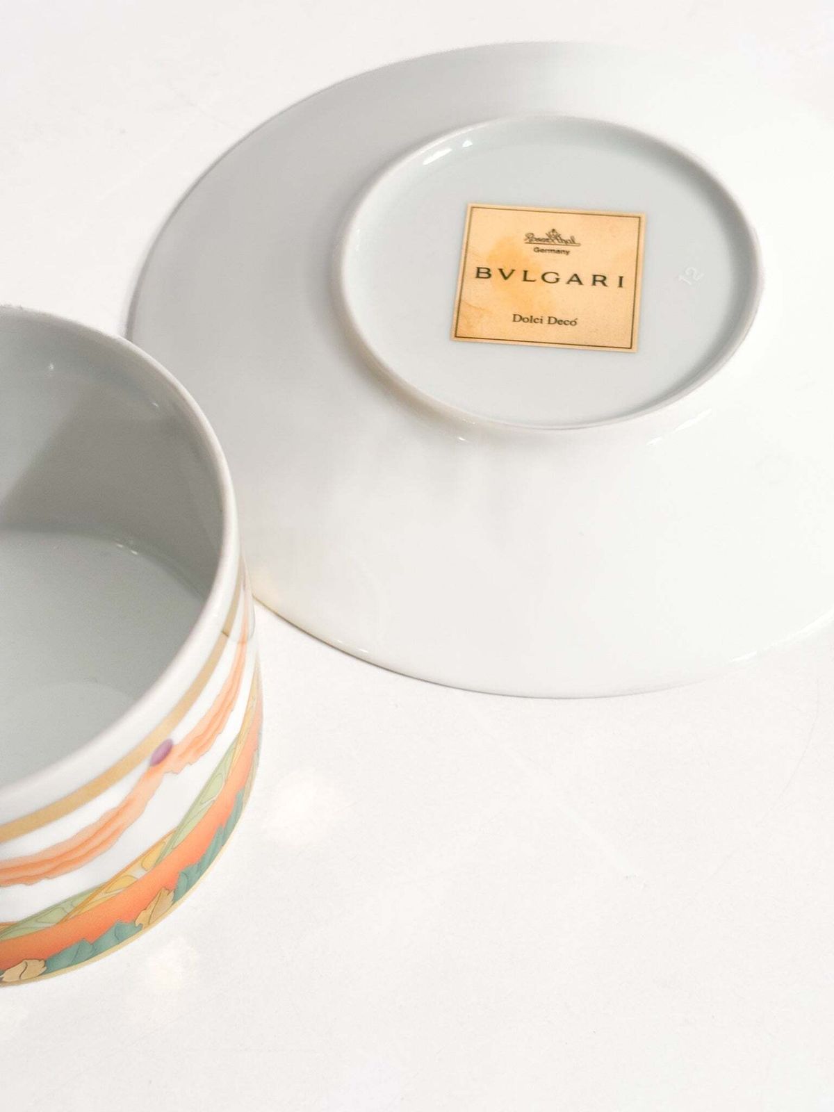 photo furniture Teacup From The 'Dolci Déco' Collection By Bulgari For Rosenthal, 1990s