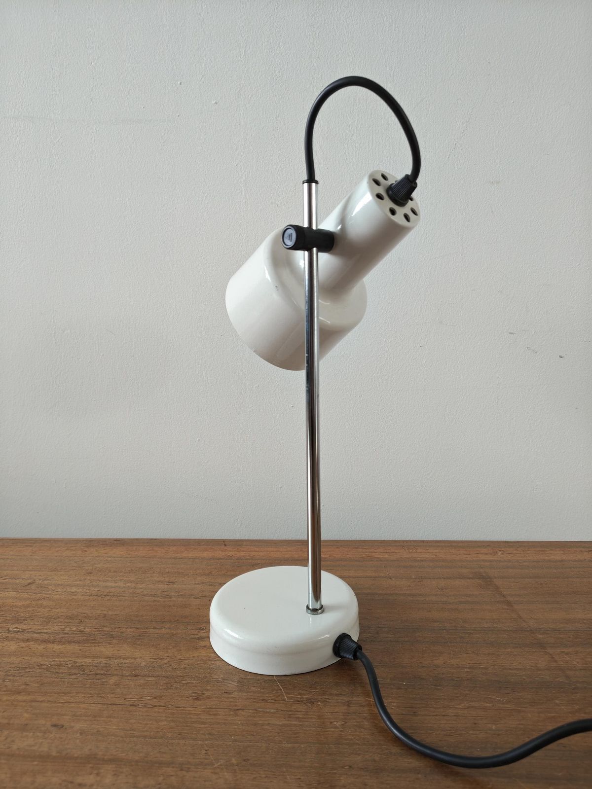 Vintage 1960s Made In England Adjustable Desk Lamp, Vgc Working Mid Century Space Age photo furniture