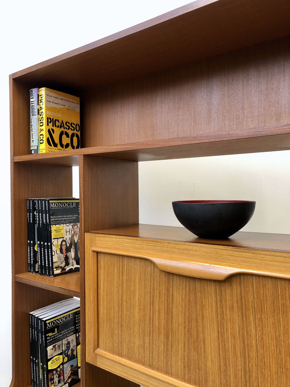 Vintage 1970s Stonehill Teak. Bookcase / Room Divider.Danish Retro G Plan Mid Century photo 480.0