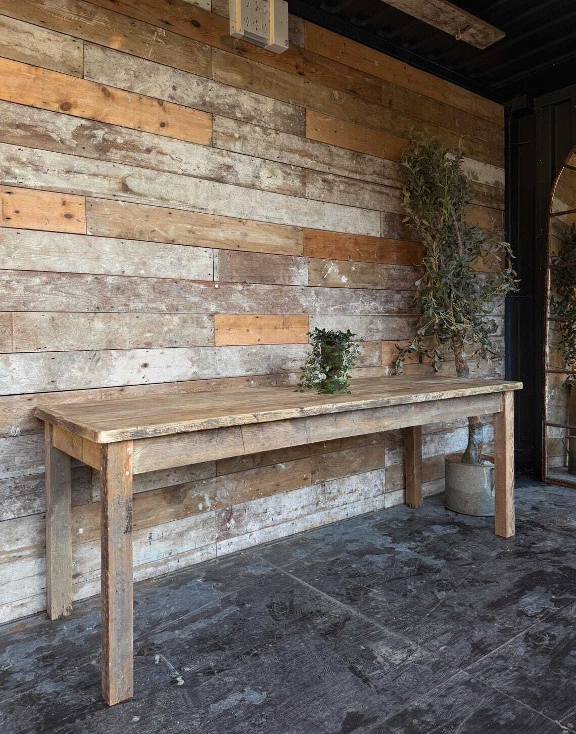 Rustic Reclaimed 2.15 Metre Table photo buy