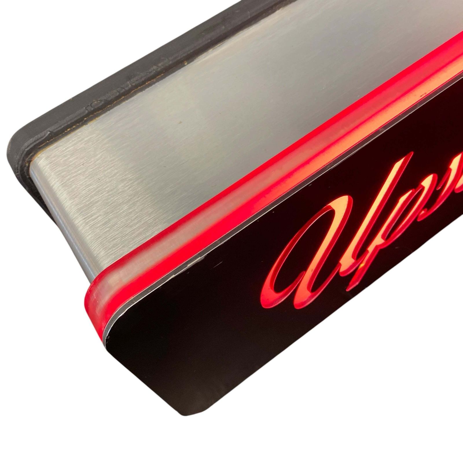 Illuminated Upstairs Bar Sign Led photo buy