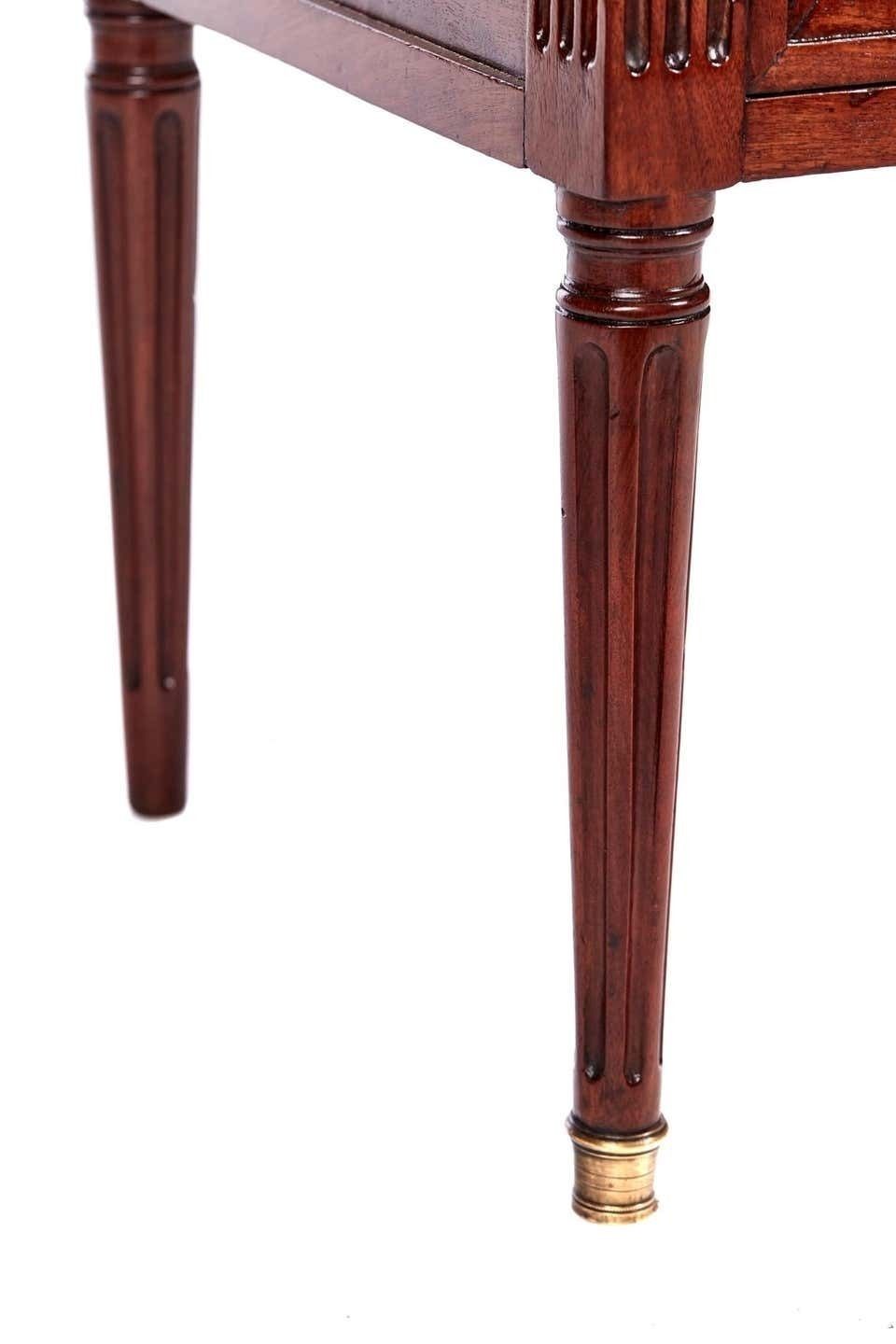2195.0 Quality Antique French Mahogany Fold Down Desk photo