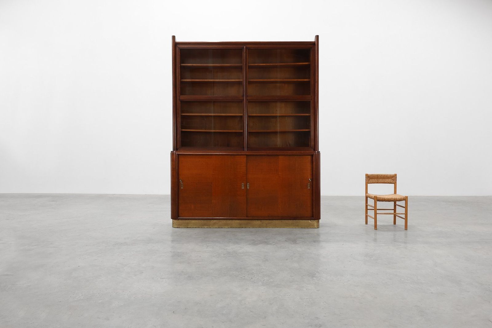 Large Art Deco Apothecary Cabinet Attributed To De Coene, Belgium, 1920s photo furniture