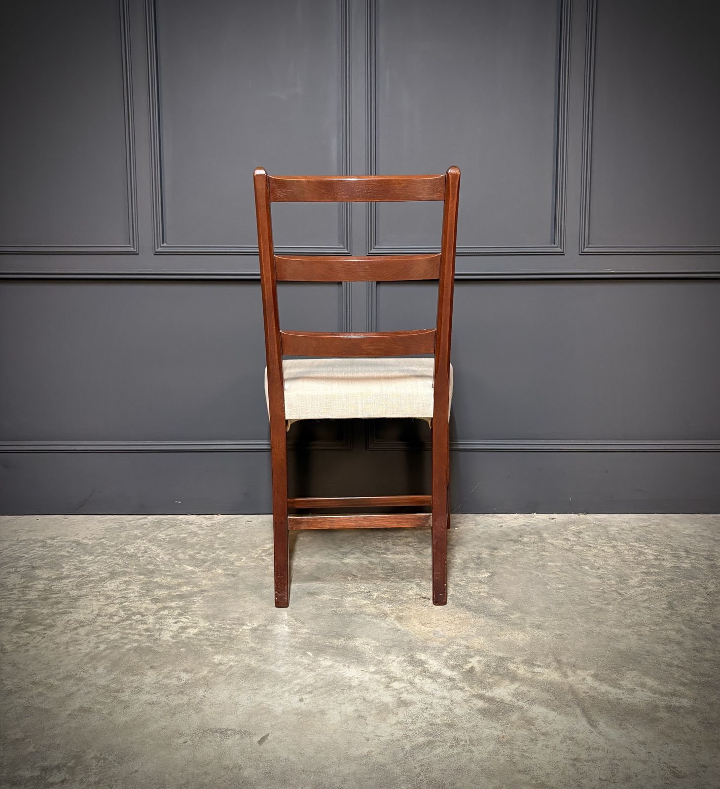 Furniture Set Of Eighteen Georgian Mahogany Dining Chairs photo