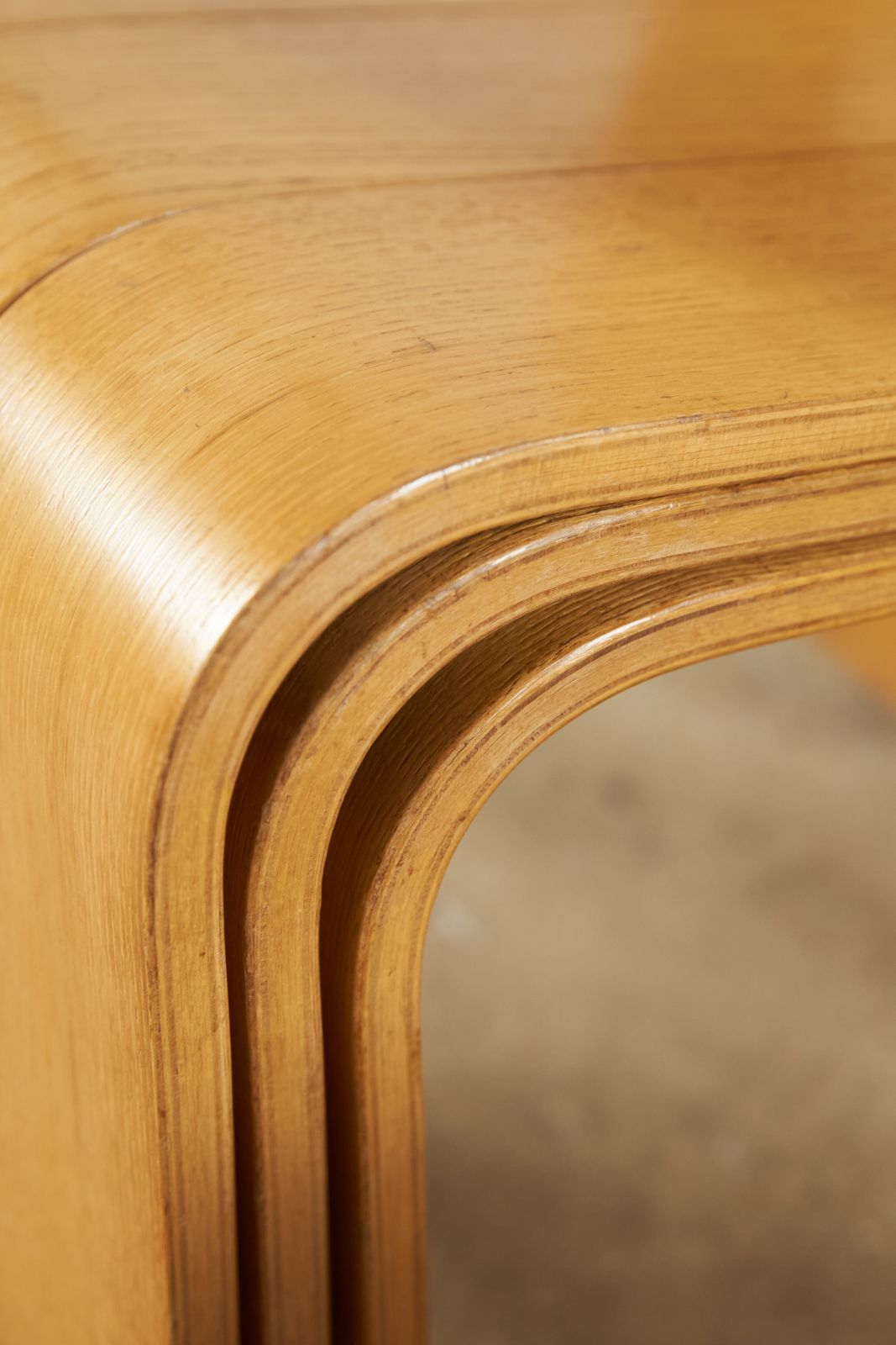 Set Of 4 Bentwood Strip Chairs By Gijs Bakker For Castelijn photo vinterior