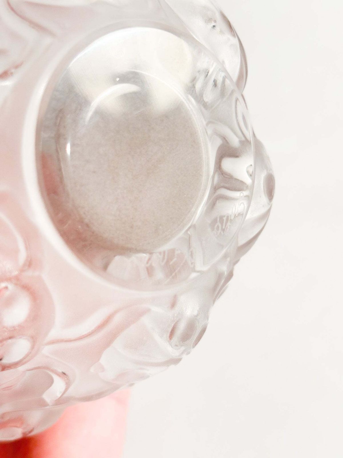 photo furniture Lalique Crystal Vase 'Coccinelle' From The 1980s