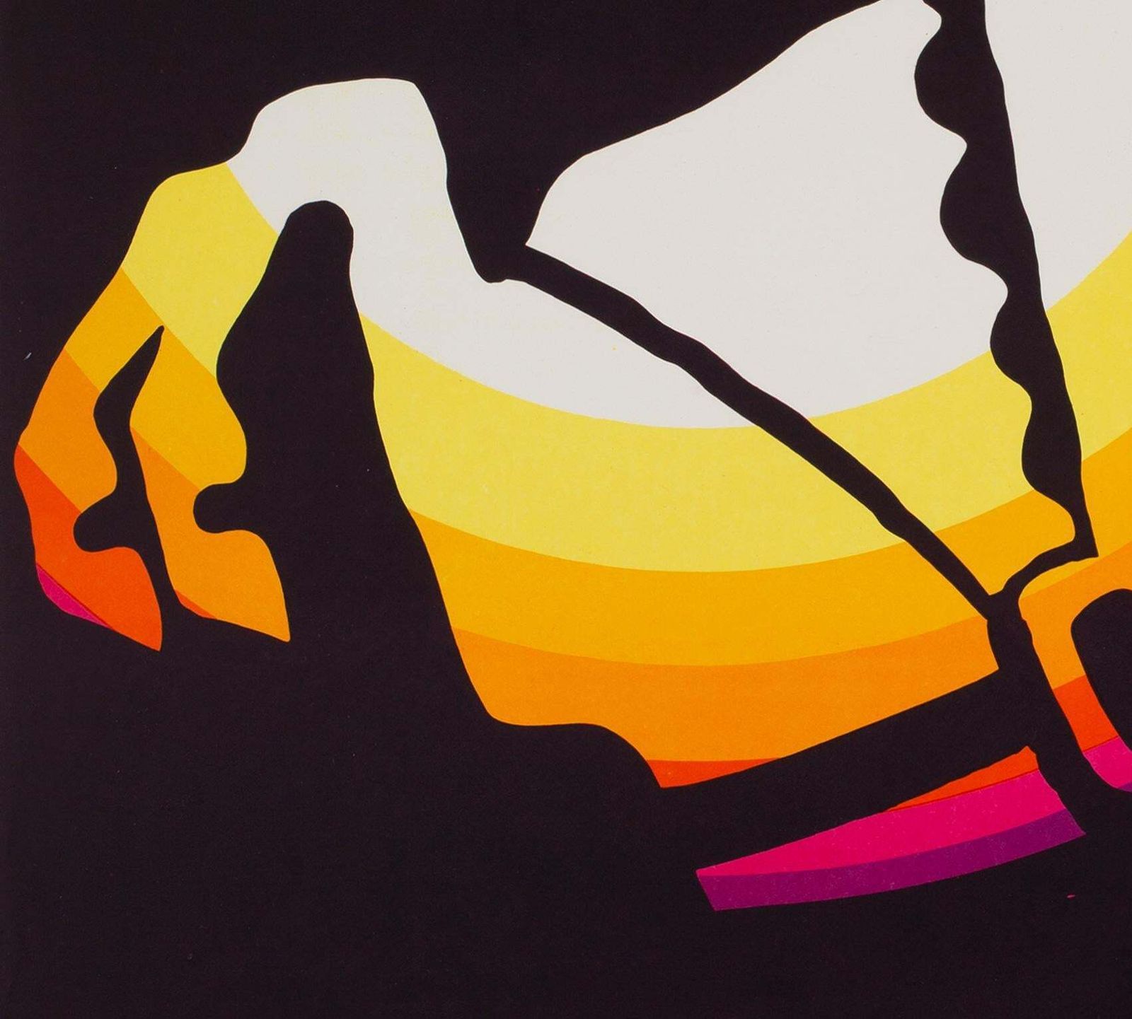 Cyrk Rainbow Rearing Horse 1969, Janowski. photo 357.0