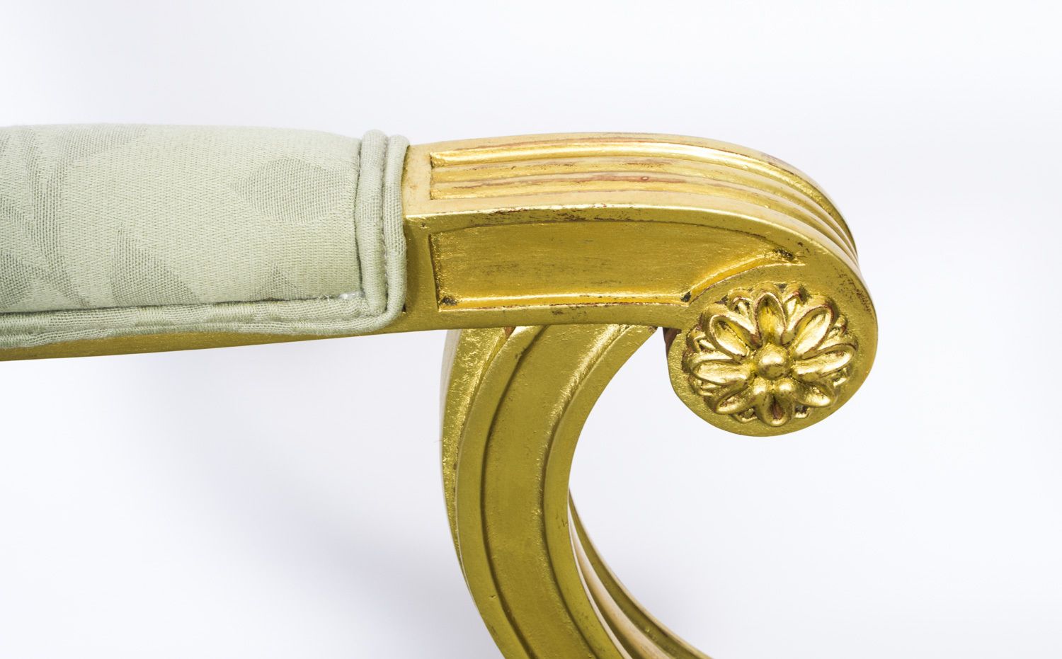 photo for sale Regency Revival Giltwood Armchair 20th C