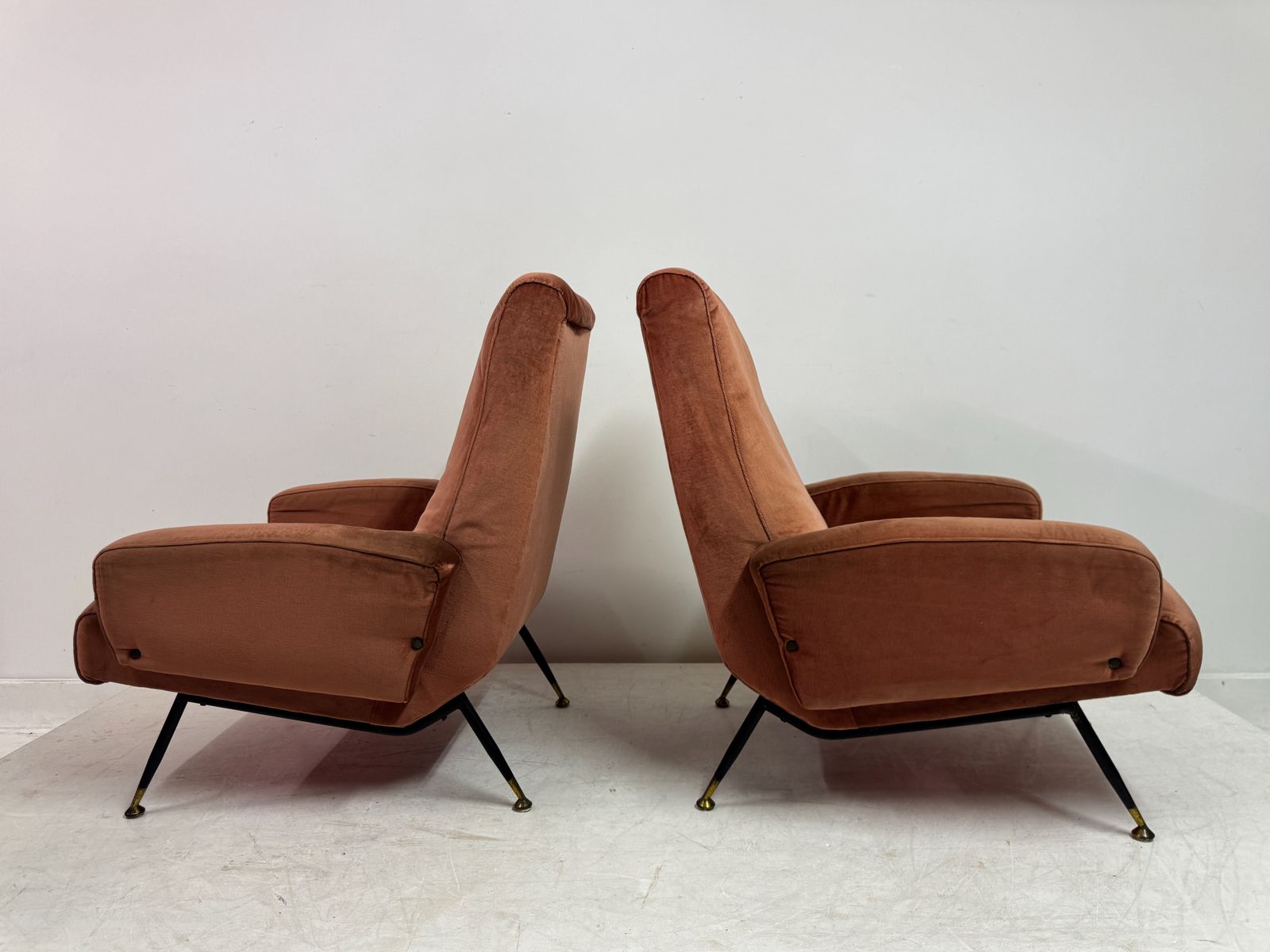 1295.0 Pair Of 1960s Italian Armchairs photo