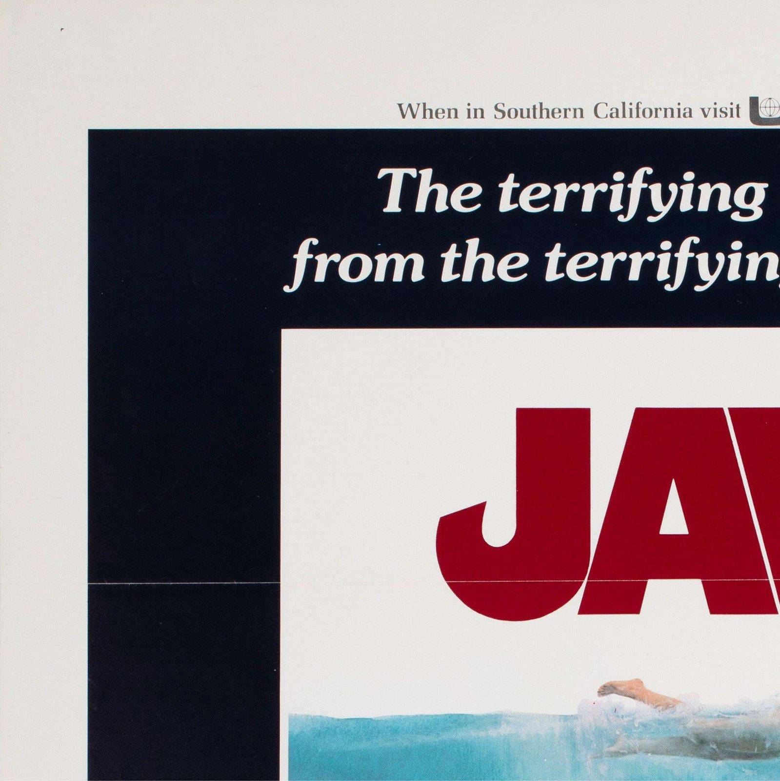 Jaws 1975 Us 1 Sheet Film Poster, Roger Kastel photo for sale